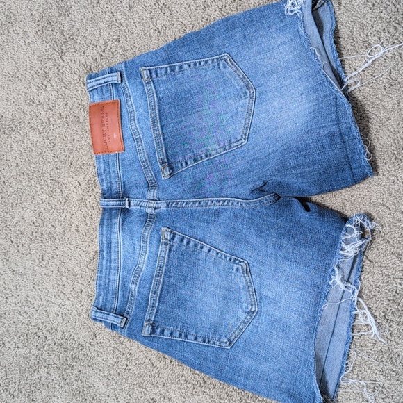 Lucky Brand Mid Rise Ava Shorts Medium Wash Size 27 - Picture 9 of 10
